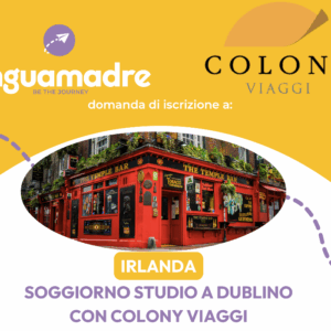 Irlanda - Soggiorno Studio 2 settimane -  dal 28 GIUGNO al 12 LUGLIO 2026